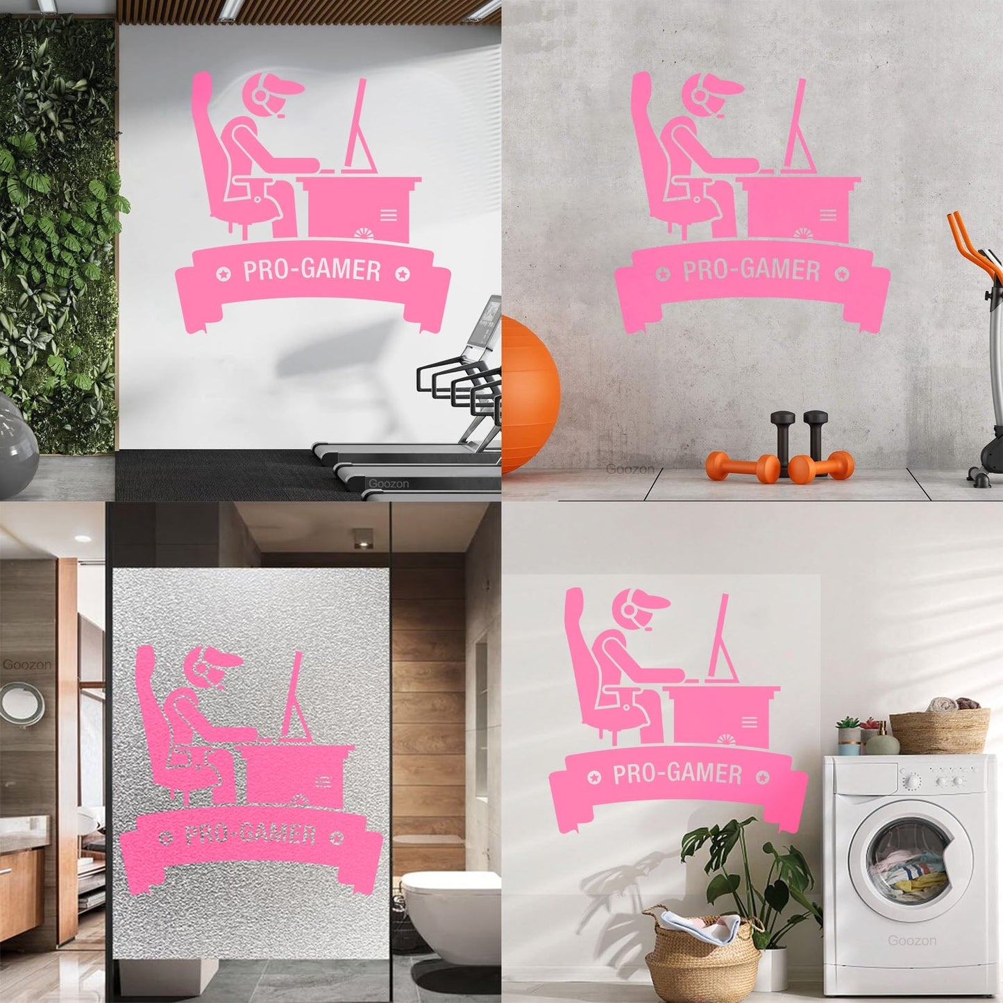 Pro Game Video Games Playroom Boys Engraving Decals Car Body Decoration