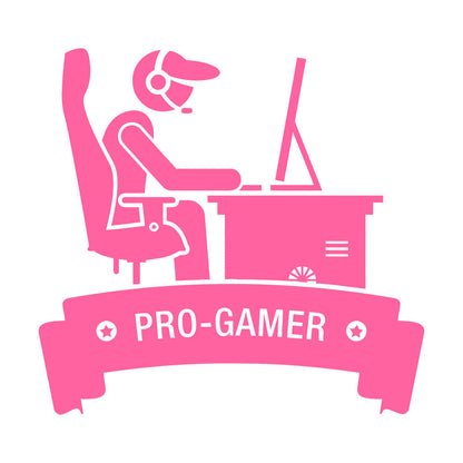 Pro Game Video Games Playroom Boys Engraving Decals Car Body Decoration