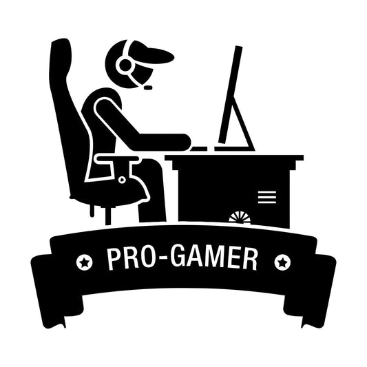 Pro Game Video Games Playroom Boys Engraving Decals Car Body Decoration