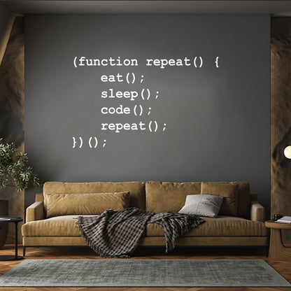 Mural And Wall Vinyl Decal Programmer Coder Lifestyle Geek Code Window Decals