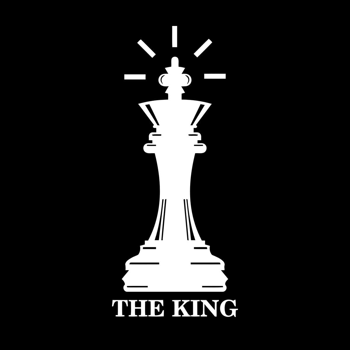 Fine Carving Stickers Queen Chess Piece The King Intellectual Game Club Tattoo Culture