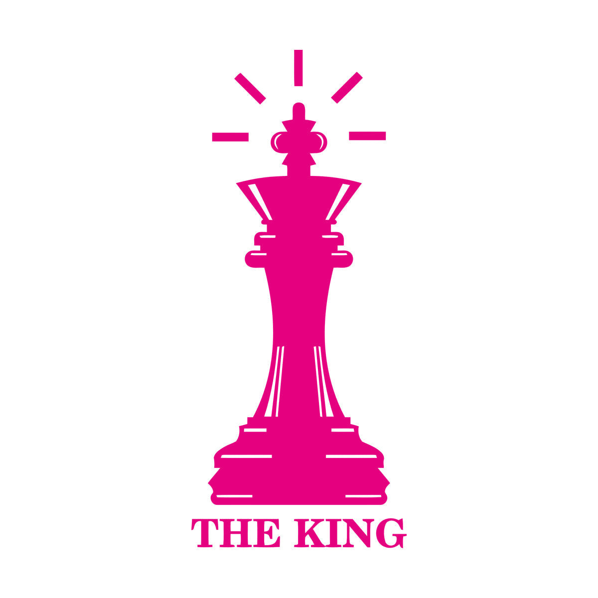 Fine Carving Stickers Queen Chess Piece The King Intellectual Game Club Tattoo Culture