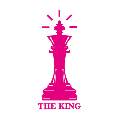 Fine Carving Stickers Queen Chess Piece The King Intellectual Game Club Tattoo Culture
