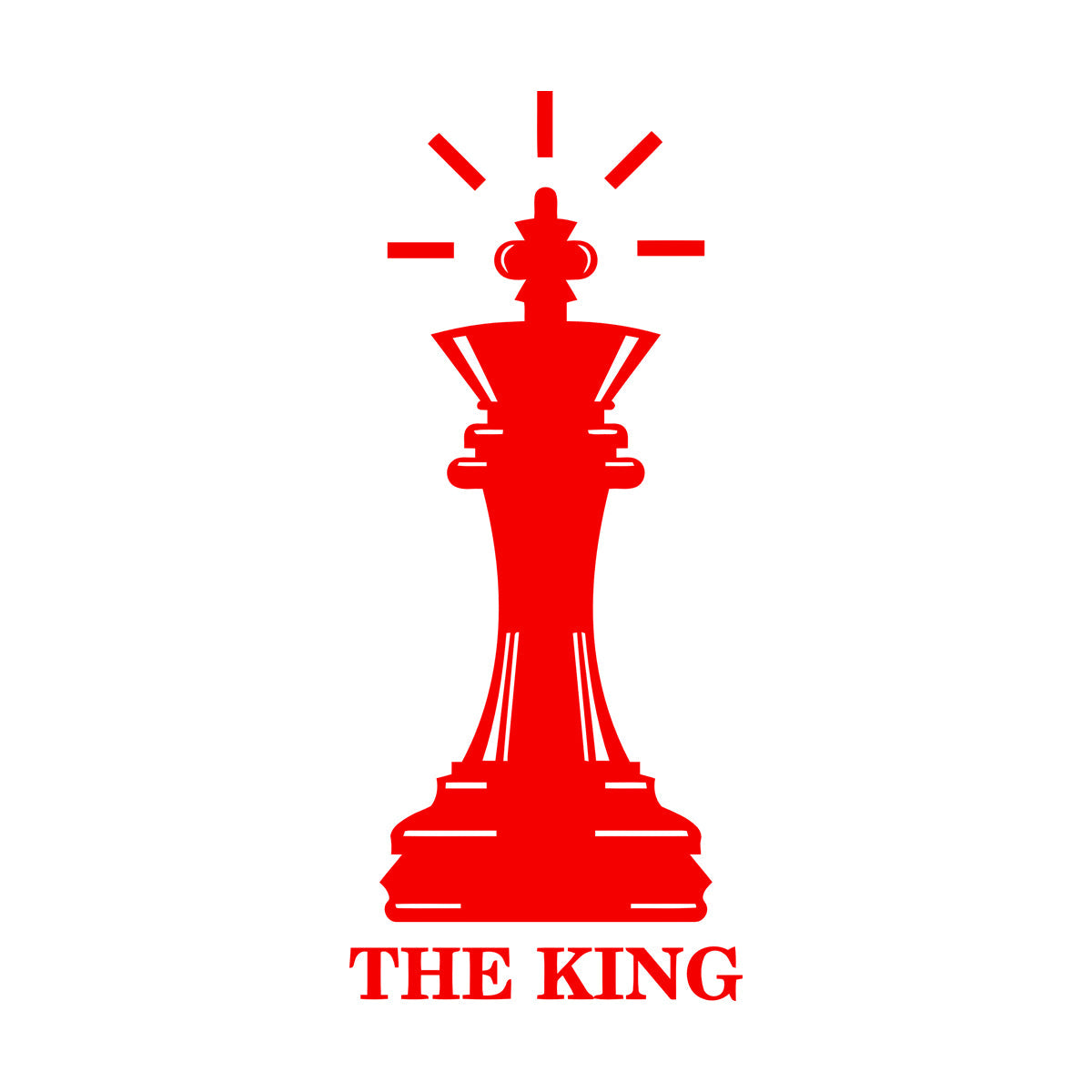 Fine Carving Stickers Queen Chess Piece The King Intellectual Game Club Tattoo Culture