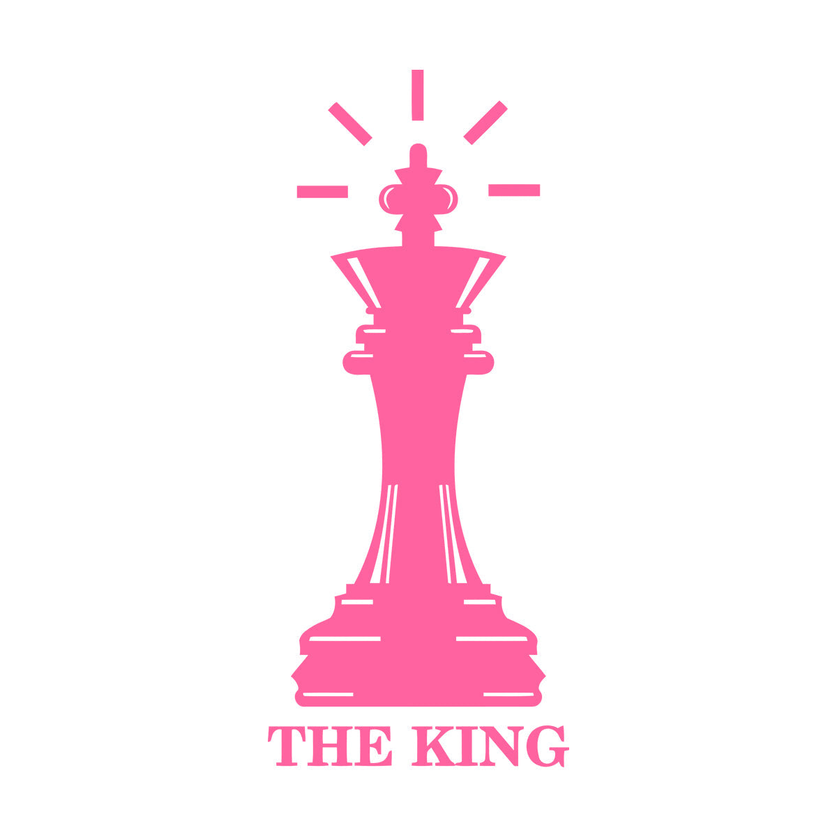 Fine Carving Stickers Queen Chess Piece The King Intellectual Game Club Tattoo Culture