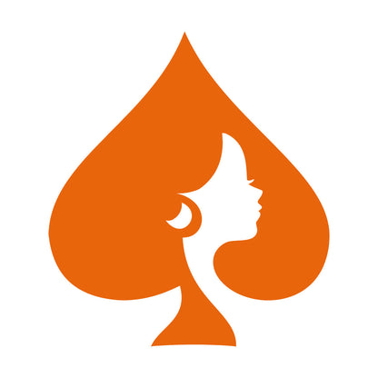 Wall Stickers Queen Of Spades Playing Cards Poker Removable Without Leaving Glue