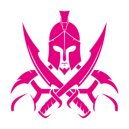 Vinyl Art Sticker Gladiator Warrior Ancient Rome Colosseum Helmet Tattoo Culture