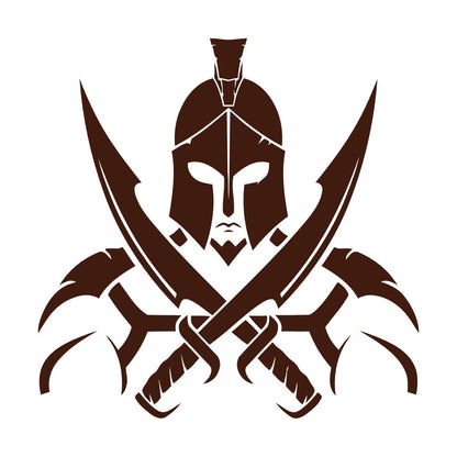 Vinyl Art Sticker Gladiator Warrior Ancient Rome Colosseum Helmet Tattoo Culture