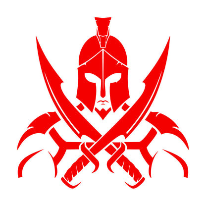 Vinyl Art Sticker Gladiator Warrior Ancient Rome Colosseum Helmet Tattoo Culture