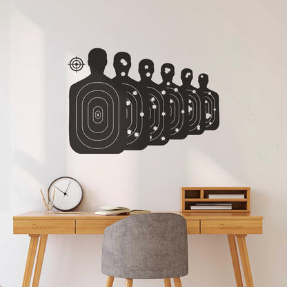 Targets Shooting Game Sport Hunting Club Wall Decals Art Mural Painting