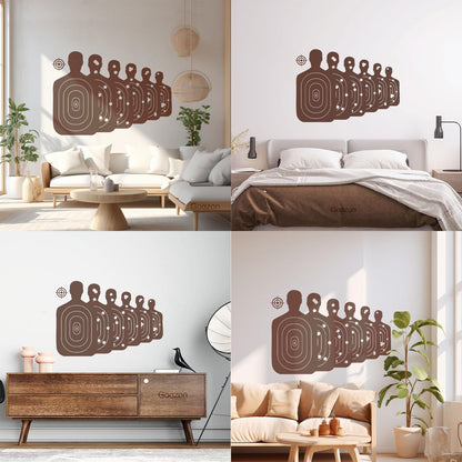 Targets Shooting Game Sport Hunting Club Wall Decals Art Mural Painting