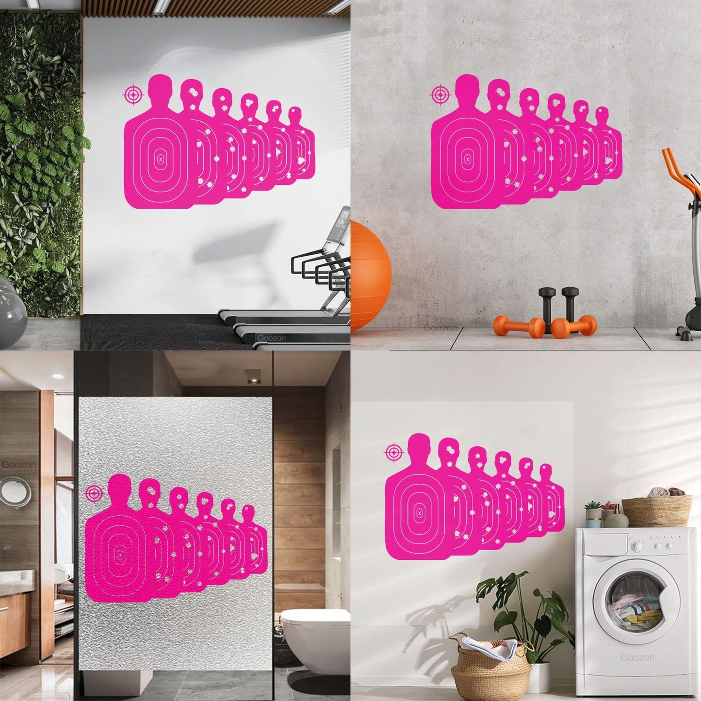 Targets Shooting Game Sport Hunting Club Wall Decals Art Mural Painting