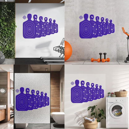Targets Shooting Game Sport Hunting Club Wall Decals Art Mural Painting