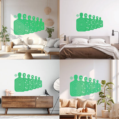Targets Shooting Game Sport Hunting Club Wall Decals Art Mural Painting