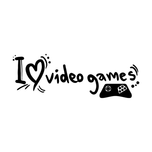 Fine Carving Stickers Video Game Game Teen Gaming Quote It Won'T Fall Off
