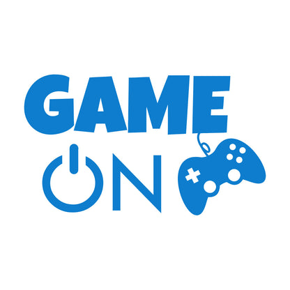 Engraving Stickers Video Game Play Boys Joystick Gaming Wall Beautification
