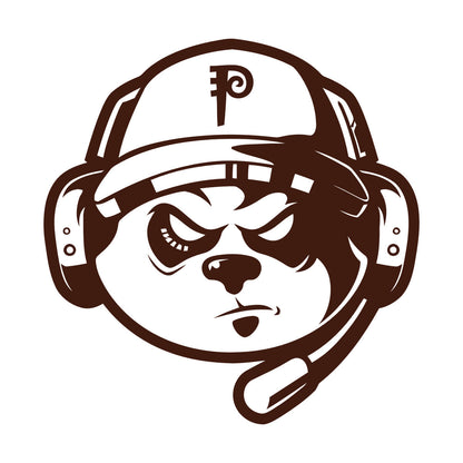 Wall Decals Video Games Game Headphones Dog Removable Without Leaving Glue