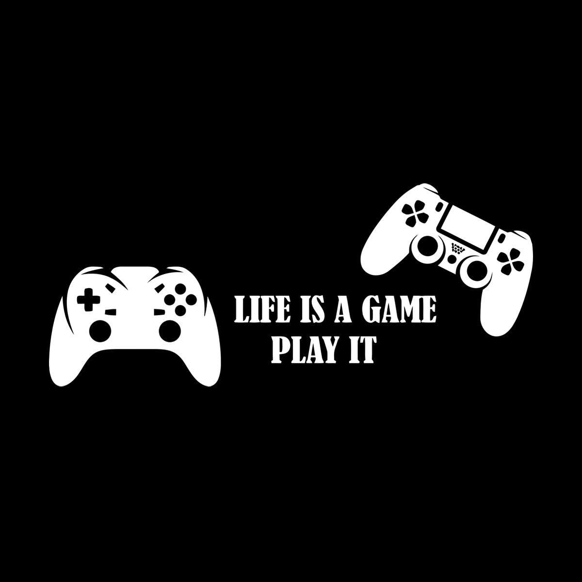 Mural And Wall Vinyl Decal Video Games Play Boys Two Joysticks Multi Color Selection