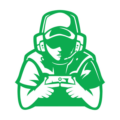 Wall Stickers Video Games Zone Play Game Boy'S Room Multiple Size Options