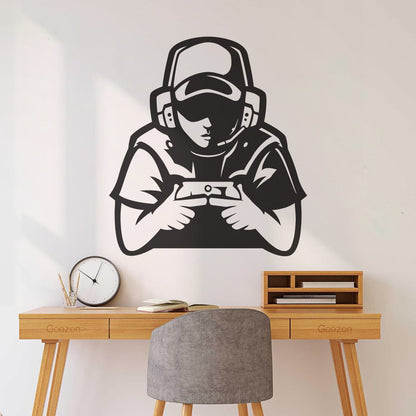 Wall Stickers Video Games Zone Play Game Boy'S Room Multiple Size Options