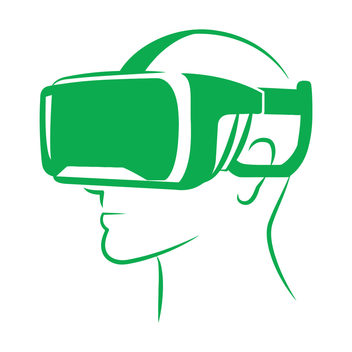 Lettering Decals Virtual Reality Head Mounted Display Can Modify And Add Information