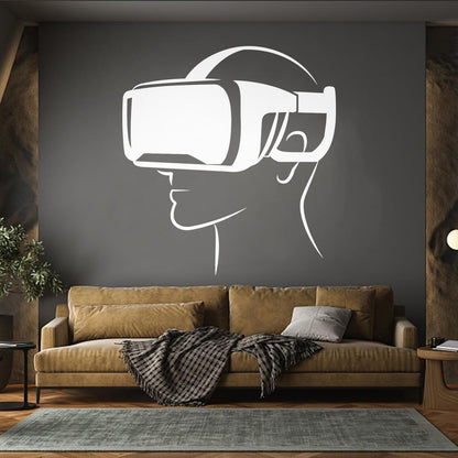 Lettering Decals Virtual Reality Head Mounted Display Can Modify And Add Information