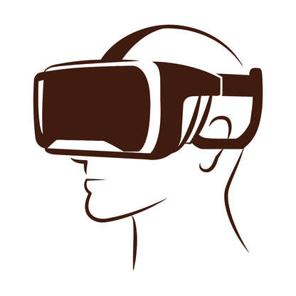 Lettering Decals Virtual Reality Head Mounted Display Can Modify And Add Information