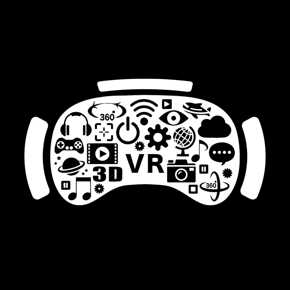 Engraving Decals Vr Media Virtual Reality Headset Gadget Tattoo Culture