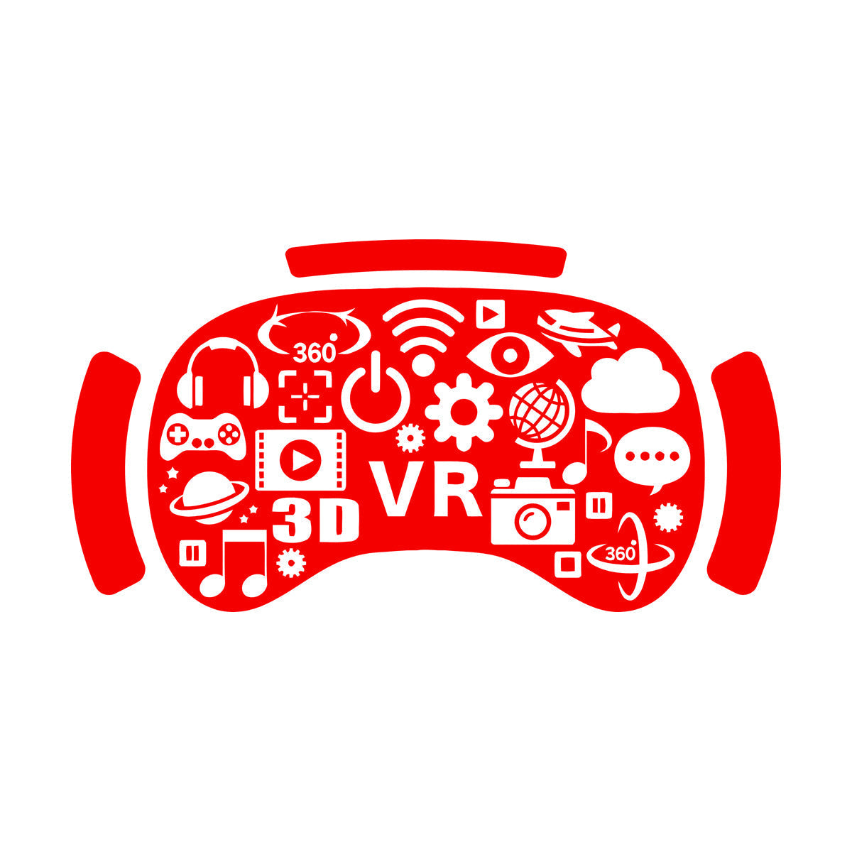 Engraving Decals Vr Media Virtual Reality Headset Gadget Tattoo Culture