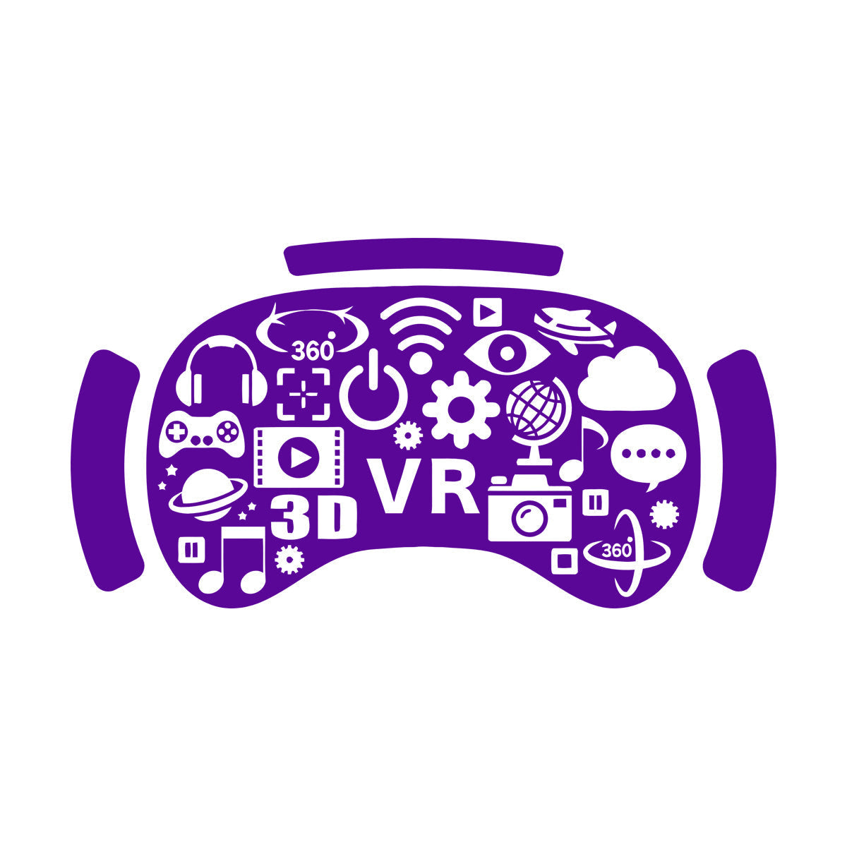 Engraving Decals Vr Media Virtual Reality Headset Gadget Tattoo Culture