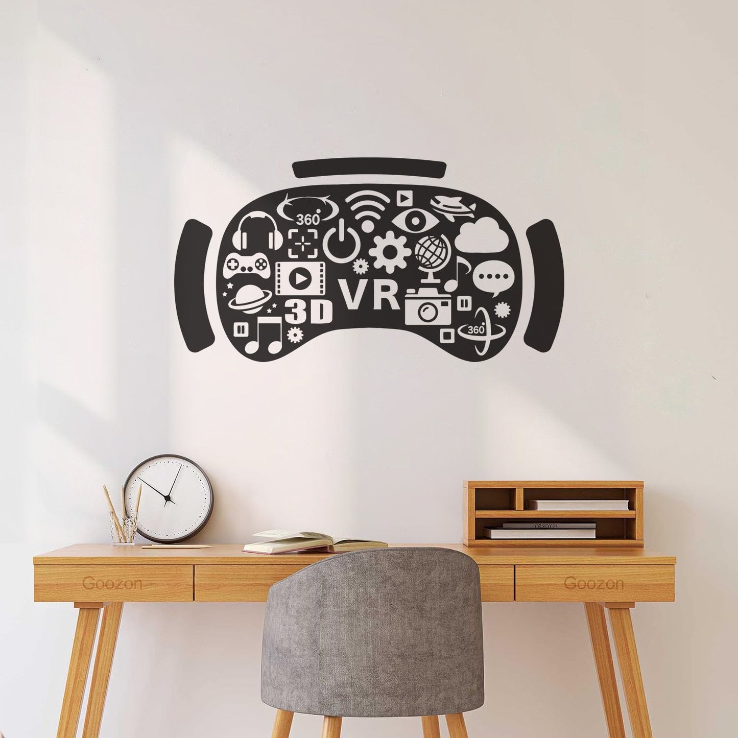 Engraving Decals Vr Media Virtual Reality Headset Gadget Tattoo Culture