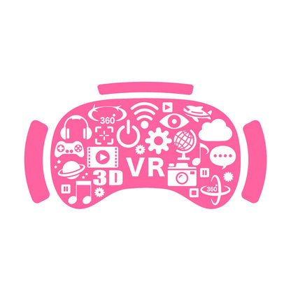 Engraving Decals Vr Media Virtual Reality Headset Gadget Tattoo Culture