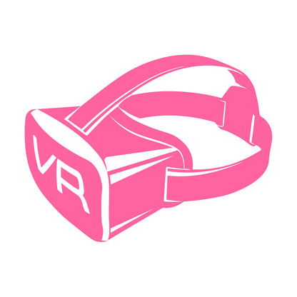 Vr Virtual Reality Game Video Game Movie Mural And Wall Vinyl Decal Removable Without Leaving Glue