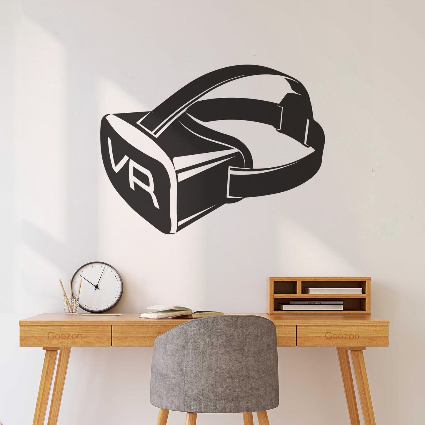 Vr Virtual Reality Game Video Game Movie Mural And Wall Vinyl Decal Removable Without Leaving Glue