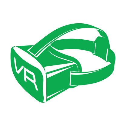 Vr Virtual Reality Game Video Game Movie Mural And Wall Vinyl Decal Removable Without Leaving Glue