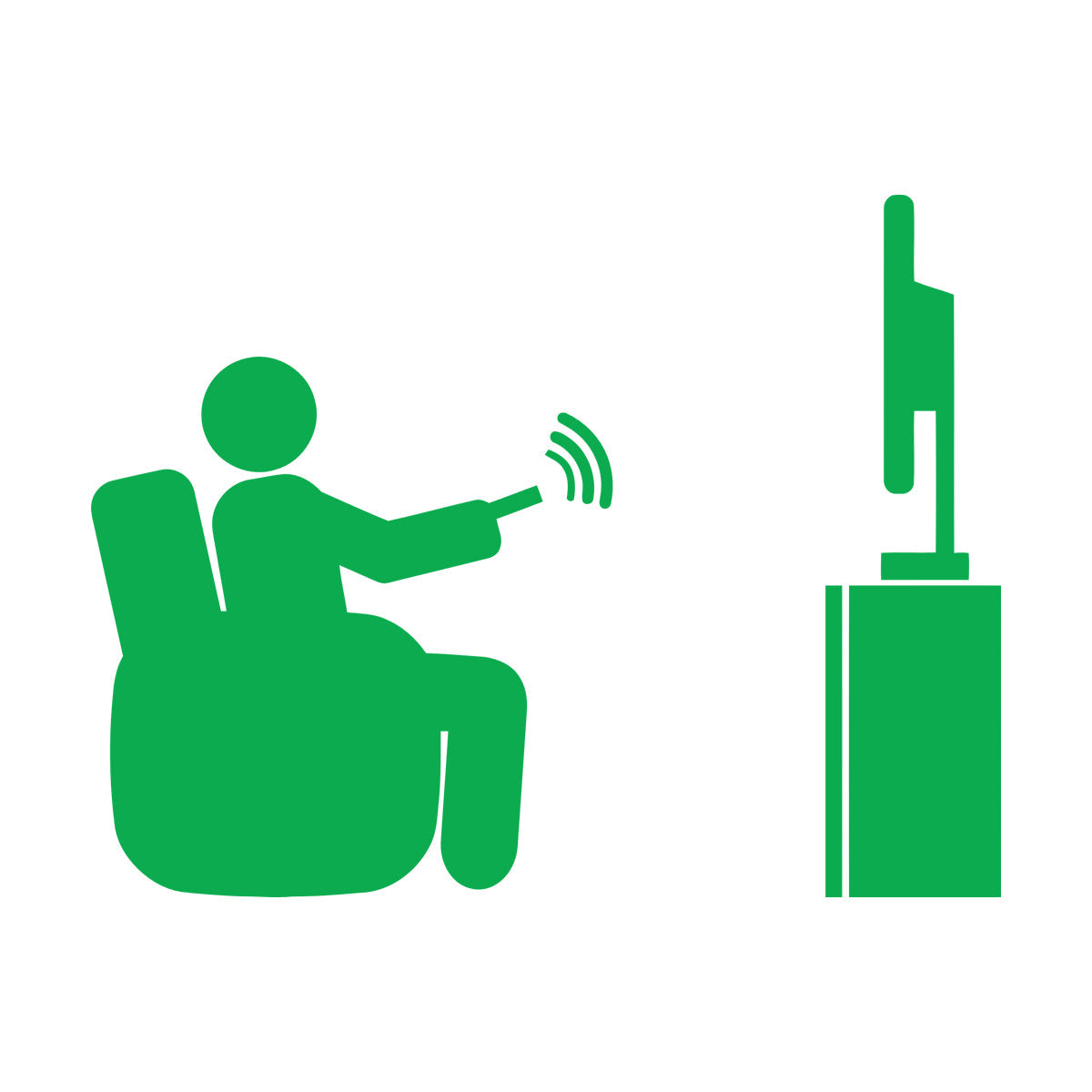 Wall Stickers Paster Paper Watch Tv Television Cinema Man Home Self Adhesive