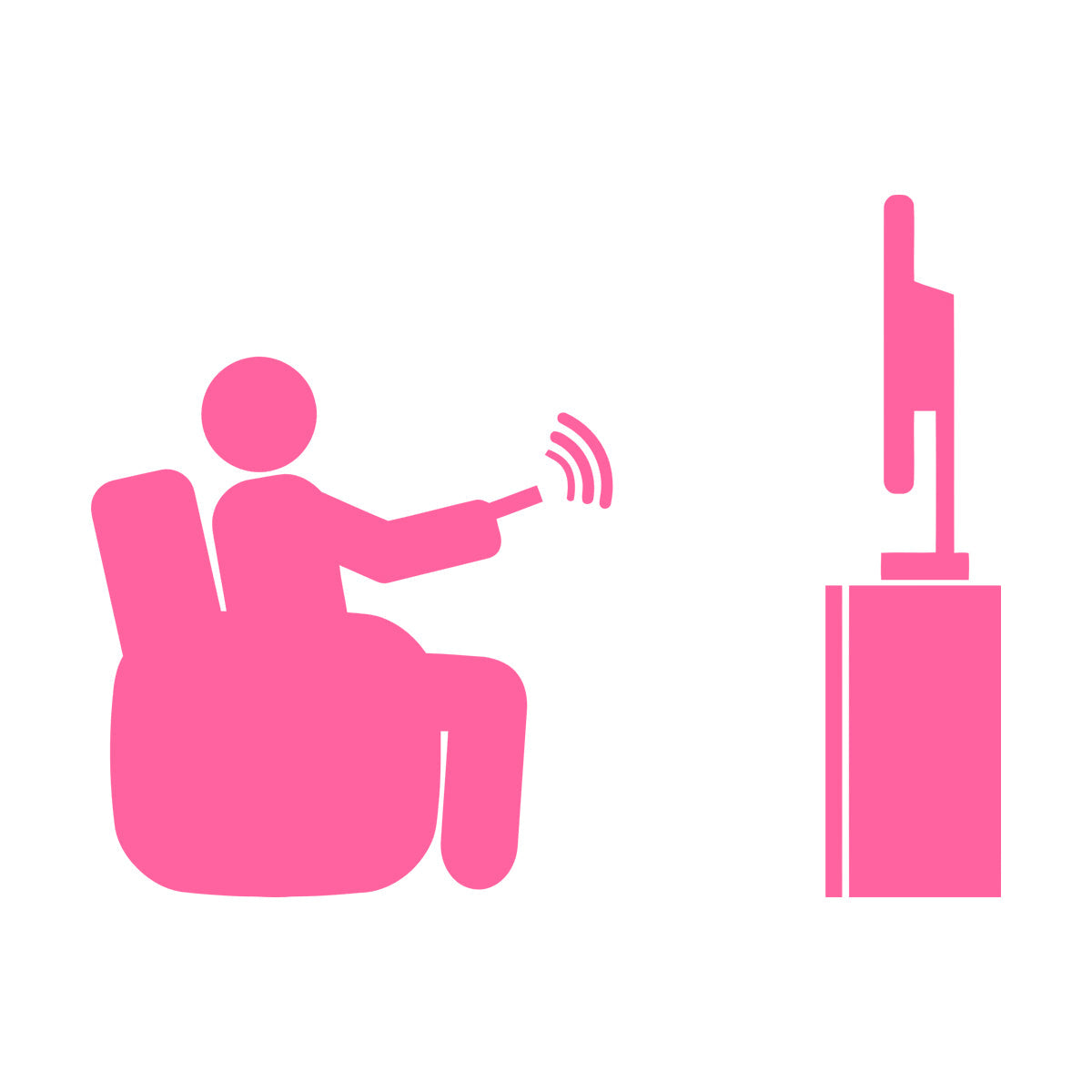 Wall Stickers Paster Paper Watch Tv Television Cinema Man Home Self Adhesive