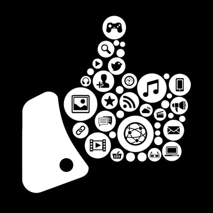 Engraving Stickers Workplace Internet Music Recreation Gaming Multiple Size Options