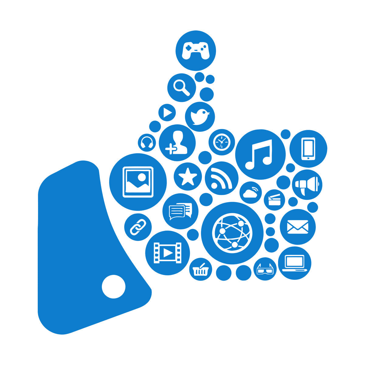 Engraving Stickers Workplace Internet Music Recreation Gaming Multiple Size Options