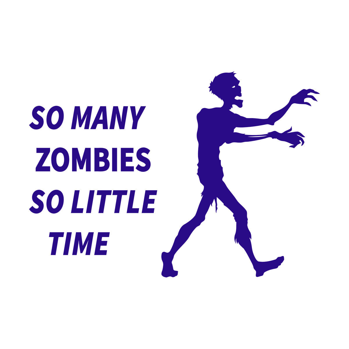 Lettering Stickers Zombie Hunter Funny Quote Game Personalized Customization