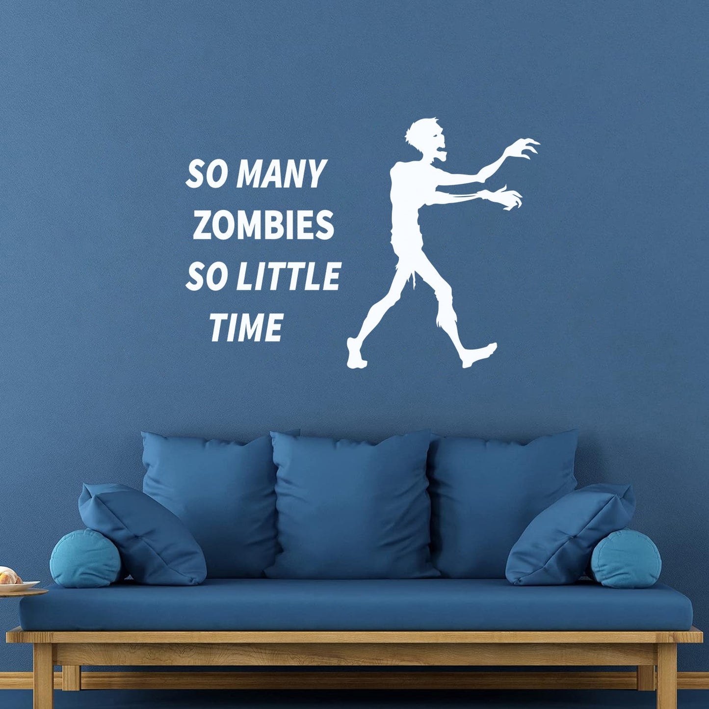 Lettering Stickers Zombie Hunter Funny Quote Game Personalized Customization
