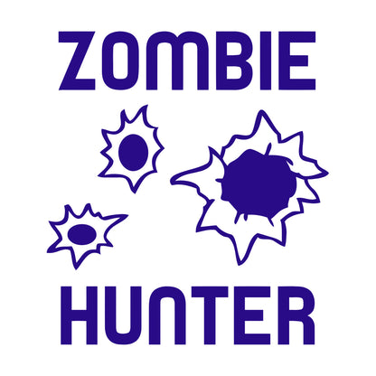 Zombie Hunter Teen Boy Room Wall Decals Paster Paper Can Modify And Add Information