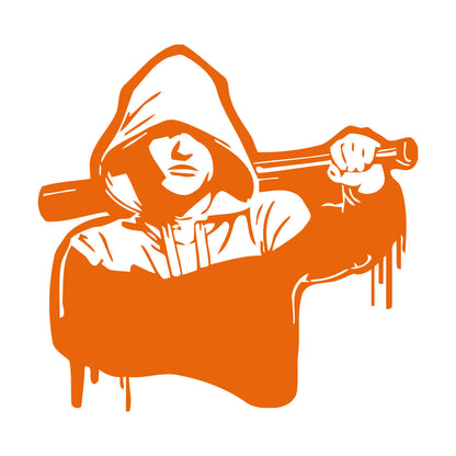 Wall Vinyl Sticker Decor Bully Bandit Fanat Bit Mafia Gangster Hooligan Tattoo Culture