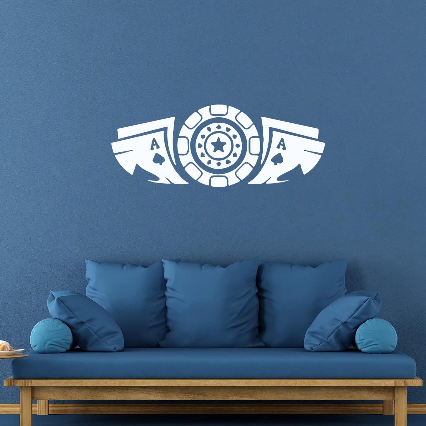 Fine Carving Stickers Card Game Poker Casino Chips Removable Without Leaving Glue