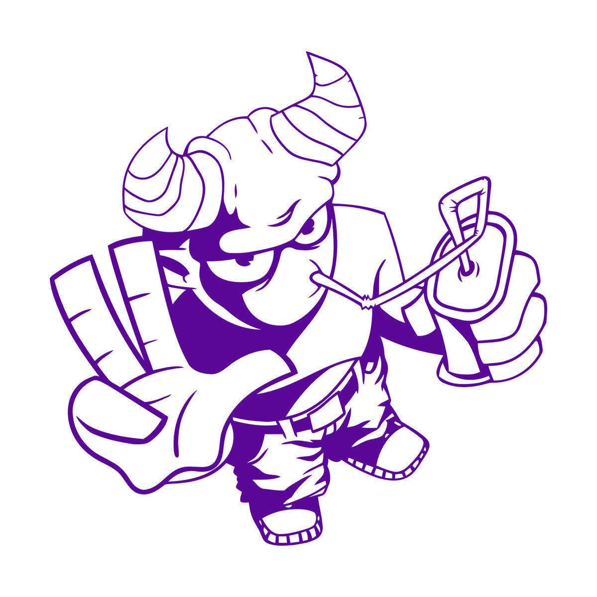 Cool Demon Satan Monster Youth Children Cheerful Fine Carving Decals Do Not Damage The Wall Surface