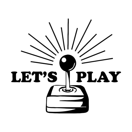 Wall Decals Paster Paper Game Joystick Game Let¡¯S Play Waterproof