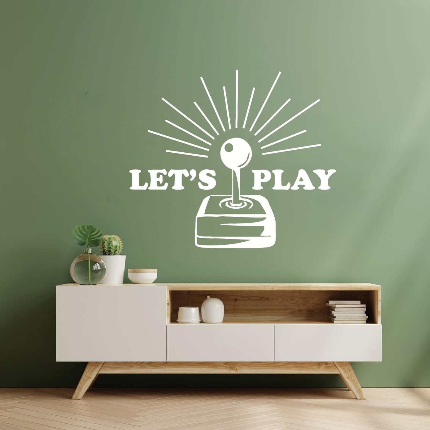 Wall Decals Paster Paper Game Joystick Game Let¡¯S Play Waterproof