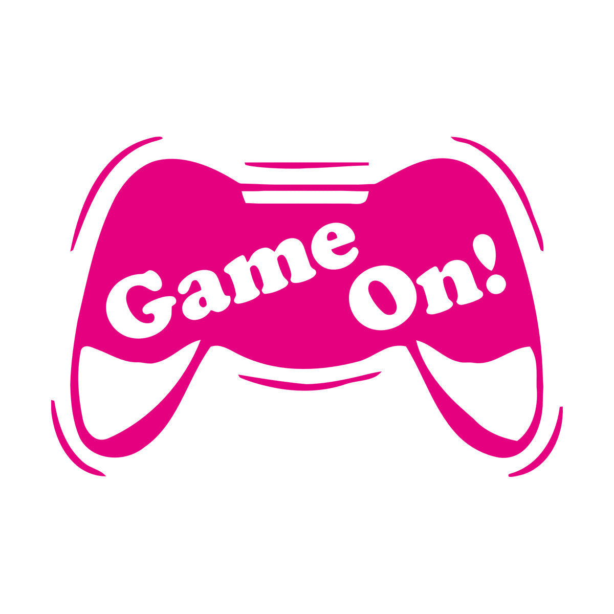 Game Joystick Gamepad Game Console Vinyl Wall Stickers It Won'T Fall Off