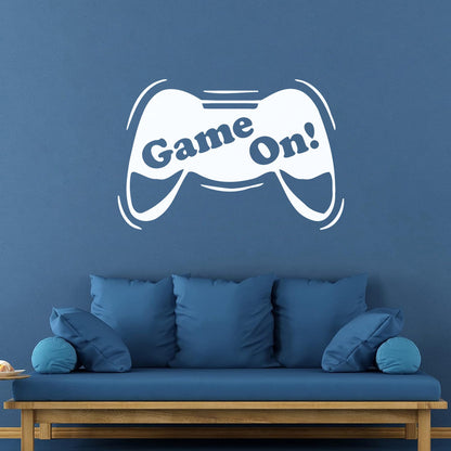Game Joystick Gamepad Game Console Vinyl Wall Stickers It Won'T Fall Off