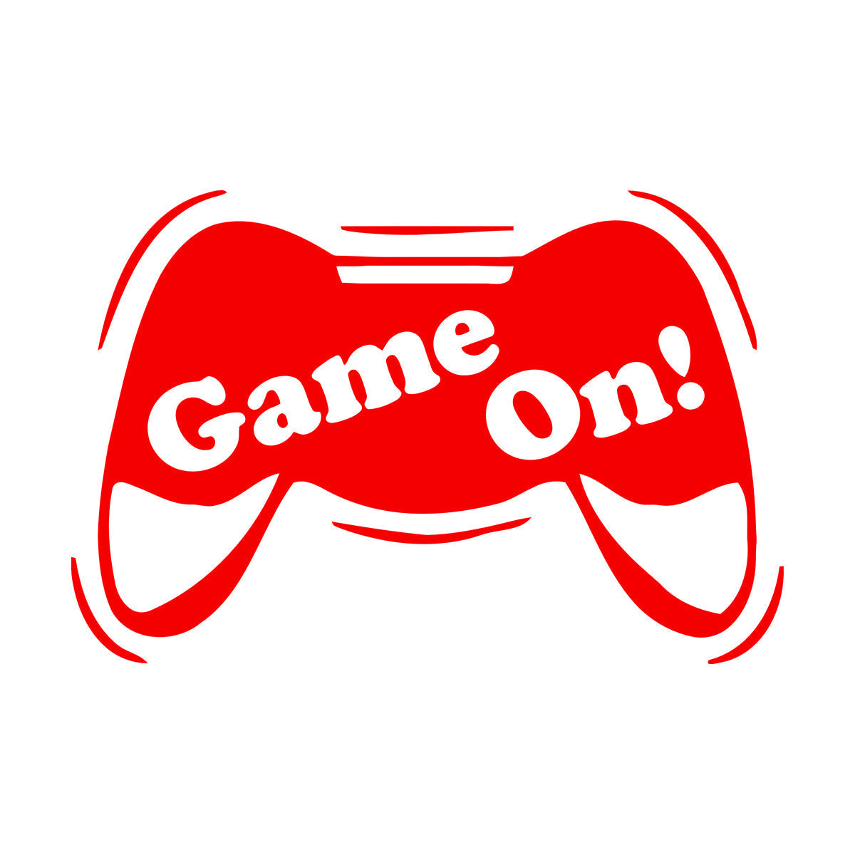 Game Joystick Gamepad Game Console Vinyl Wall Stickers It Won'T Fall Off